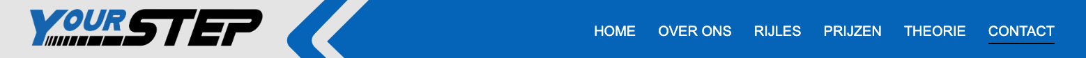 Header rijschool yourstep
